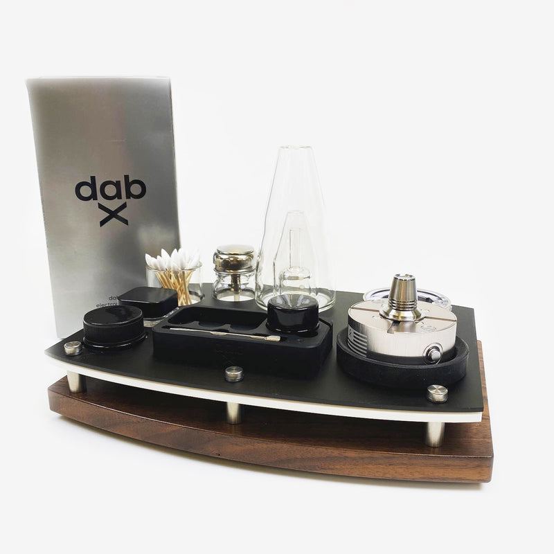 dabX GO Rig Station Tray Dab Session Organizer and Cleaning Station