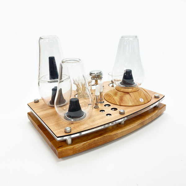 The Zenco Drinking Glass Vaporizer Organizing Tray for the Duo or Flow
