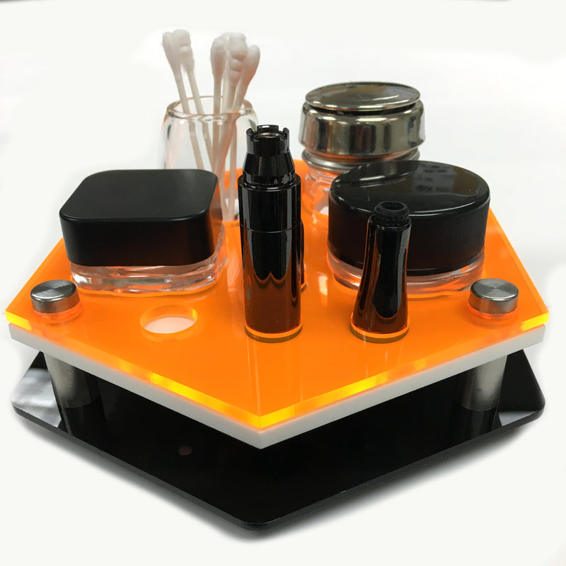 E Tray Organizer Station Holder for Puffco Plus Portable Oil Vaporizer Pen