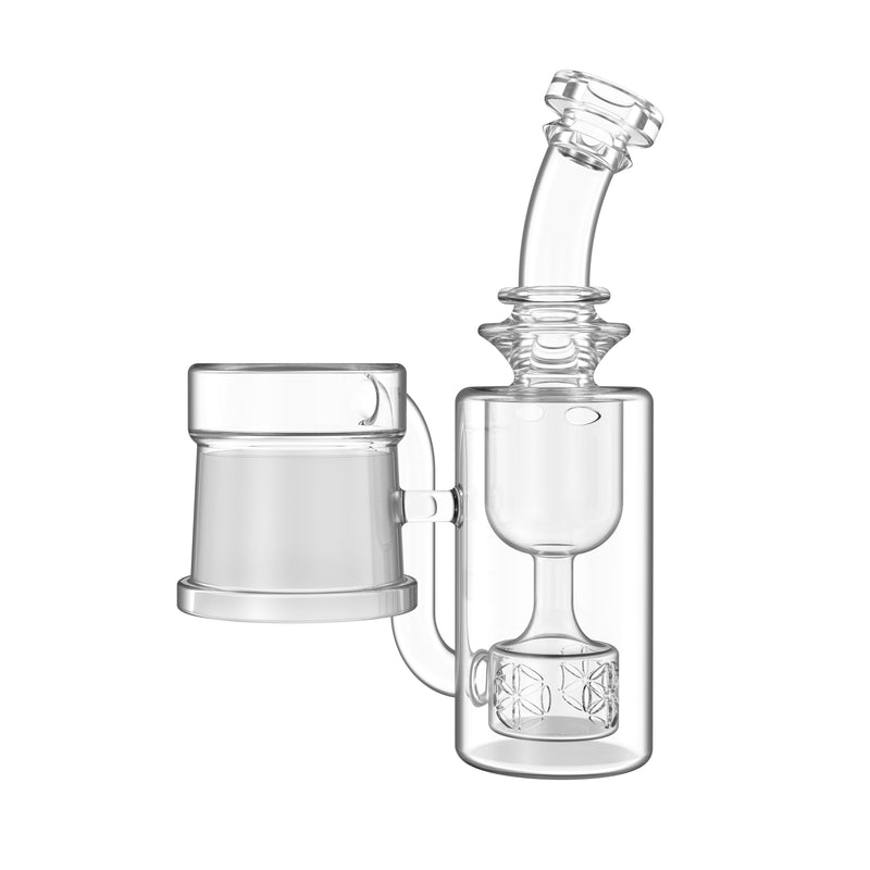 Dr. Dabber Snowflake Mini Dab Session Organizer Cleaning Station and Glass Attachment Dock : INCLUDES Snowflake Rig Attachment