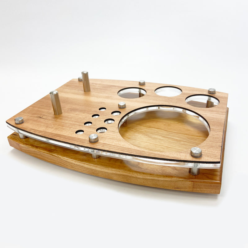 The Zenco Drinking Glass Vaporizer Organizing Tray for the Duo or Flow