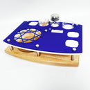 Puffco Ripple Safety Tray with Cleaning Accessories, ISO Dispenser and Swab Jars, Featuring Our Bungee Net Glass Bong Holder