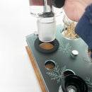 Freeze Pipe Stand and Smoke Session Organizer Tray with Accessories