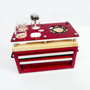 E-BOX Mini Steel Tool Chest Dr. Dabber Boost EVO Dab Station With 2 Drawers, Metal Tool Box in Multiple Colors and Three Styles