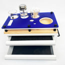E-BOX Mini Steel Tool Chest Puffco Dab Station With 2 Drawers, Metal Tool Box in Multiple Colors and Three Styles