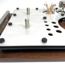 Zenco Vaporizer Double Cafe Dab Sipping Glass Serving Tray with Handles for Drinkable Vapor