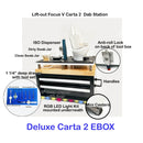 E-BOX Mini Steel Tool Chest Focus V Carta 2 Station With 2 Drawers, Metal Tool Box in Multiple Colors and Three Styles