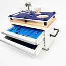 E-BOX Mini Steel Tool Chest Puffco Dab Station With 2 Drawers, Metal Tool Box in Multiple Colors and Three Styles