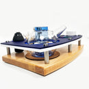 Puffco Ripple Safety Tray with Cleaning Accessories, ISO Dispenser and Swab Jars, Featuring Our Bungee Net Glass Bong Holder