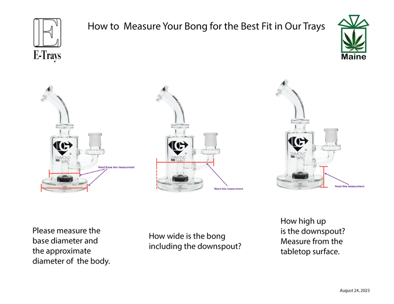 Dab Rite (TM) Thermometer Rig Station For Glass Bongs