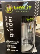 Wakit Grinder Stand for Wakit (TM) Ball and Chain Kitchen Grinder ~ Acrylic with Mini Broom