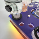 Freeze Pipe LED "Light Show" Rig Station Tray Session Organizer Stores Glass Safely