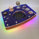 Freeze Pipe LED "Light Show" Rig Station Tray Session Organizer Stores Glass Safely