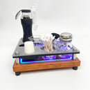 Dr. Dabber XS Mini Dab Station Vape Session Organizer Tray with LED Lights