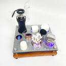 Dr. Dabber XS Mini Dab Station Vape Session Organizer Tray with LED Lights