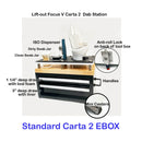 E-BOX Mini Steel Tool Chest Focus V Carta 2 Station With 2 Drawers, Metal Tool Box in Multiple Colors and Three Styles