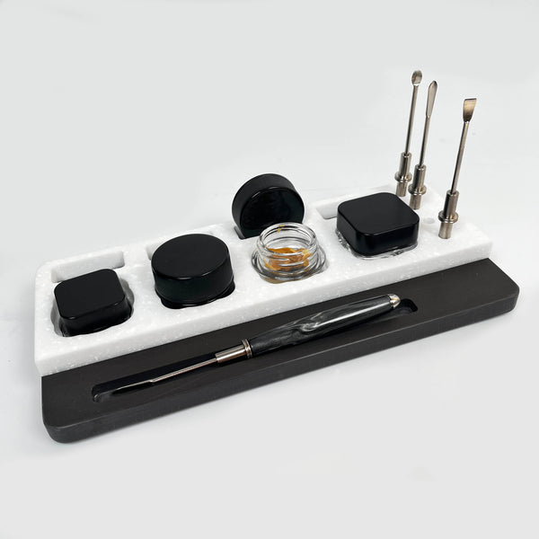 Deluxe Corian Dab Concentrate Stand with Dab Tool Set