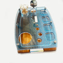 The Puffco Get Lit Programmable RGB LED Dab Rig Station Tray for Peak or Pro and Hot Knife