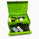 EBOX Locking Mini Tool Box Metal Stash Box With a Storage Drawer and Combination Lock in Several Styles and Colors