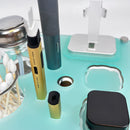 Puffco Pivot Mini Dab Station Session Organizer and Charging Station with Hot Knife Slot and Cap Holder,  ISO Dispenser Pump, Swab Jars