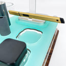 Puffco Pivot Mini Dab Station Session Organizer and Charging Station with Hot Knife Slot and Cap Holder,  ISO Dispenser Pump, Swab Jars