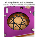 ETray Bong Stand Safety Tray and Herb Smoker's Rolling Tray Combo Unit