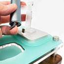 Puffco Pivot Mini Dab Station Session Organizer and Charging Station with Hot Knife Slot and Cap Holder,  ISO Dispenser Pump, Swab Jars