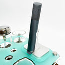 Puffco Pivot Mini Dab Station Session Organizer and Charging Station with Hot Knife Slot and Cap Holder,  ISO Dispenser Pump, Swab Jars