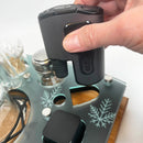 Freeze Pipe Stand and Smoke Session Organizer Tray with Accessories