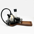 Chill Pipe Steel Bong Accessory Tray with Prep Area, Grinder and Hookah Tube Storage