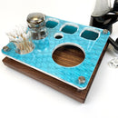 Mini Puffco "Wet Look" Dab Rig Station Organizer for Portable Cannabis Vaporizer and Hot Knife