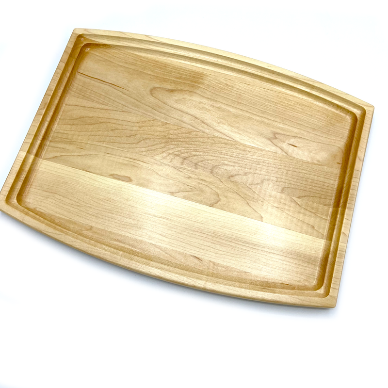 Repurposed Hardwood Cannabis Rolling Tray ~ One Piece Lap Size ~Three wood choices