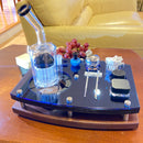 E-Trays Banger Rig Station for Bongs ~ Fits Water Pipes with 2.75" - 4" Diameter Base, Holds 10mm, 14mm and 18mm Bangers