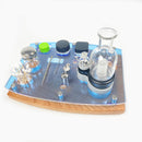 Barely Blue Crossing Tech Core 2.0 Dab Rig Station Organizer