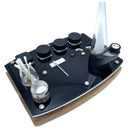 E-Trays Matte Black Dab Rig Station Organizer for Puffco Brand Peak or Pro Portable Cannabis Vaporizer