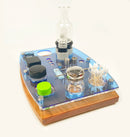 Barely Blue Crossing Tech Core 2.0 Dab Rig Station Organizer