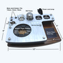 E-Trays eNail Banger Rig Station Fits Water Pipes with 2.75" - 4" Diameter Base