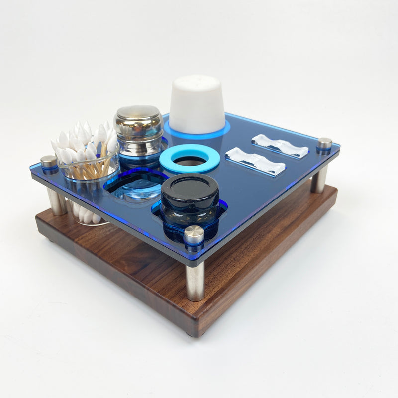 Dr. Dabber Sidecar Percolator Mini Dab Session Rig Station and Glass A