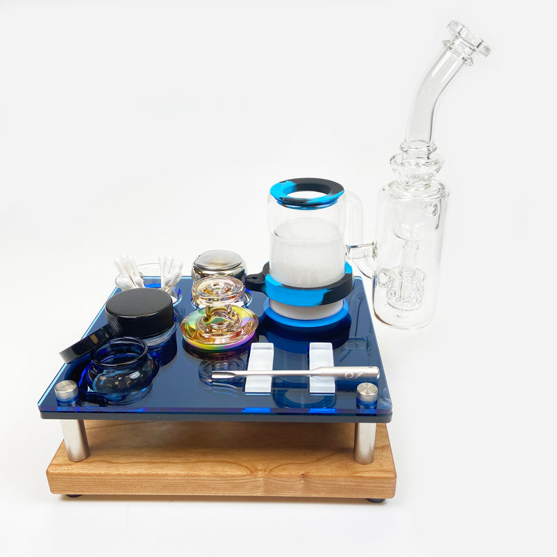 Dr. Dabber Mini Dab Session Organizer Cleaning Station and Glass Attachment Dock