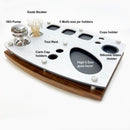 High 5 Duo Wax Vaporizer Dab Rig Station and Cleaning Organizer