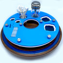 Puffco Peak or Pro Lazy Susan Style E-Trays Rig Station Organizer Round Dab Session Tray