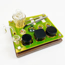 Mini Dab Station with Greek Glass