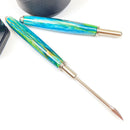 Aqua Green Pearl Titanium Knife Dab Tool