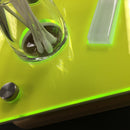 Neon Green E Tray Rig Station Organizer for Puffco Brand PEAK Portable Dab Vaporizer