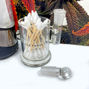 The Press Club swab jar