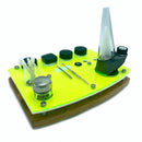 Neon Green E Tray Rig Station Organizer for Puffco Brand PEAK Portable Dab Vaporizer