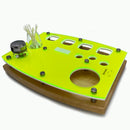 Neon Green E Tray Rig Station Organizer for Puffco Brand PEAK Portable Dab Vaporizer