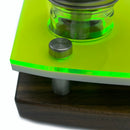 ETray Bong Stand Safety Tray and Herb Smoker's Rolling Tray Combo Unit