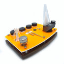 Neon Orange E Tray Rig Station Organizer for Puffco Peak or Pro Portable Dab Vaporizer