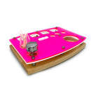 Neon Red E Tray Rig Station Organizer for Puffco Brand Peak Or Pro Portable Dab Concentrate Vaporizer